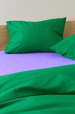 Jotex - Kissenhülle Organisch Smaragdgrün - ZACK - Kaufe Kopfkissenbezüge bei Jotex