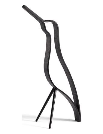 Woody Bird High Home Decoration Decorative Accessories-details Porcelain Figures & Sculptures Black Cooee Design