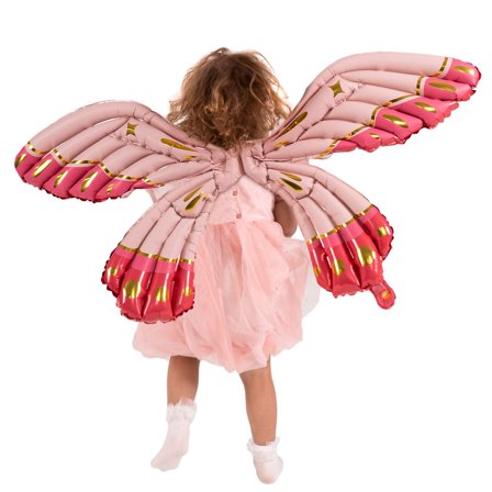 Fjärilsvingar Uppblåsbara Rosa
