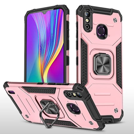 QU-Luxury senaste mobiltillbehör baksida för Infinix smartphone skyddsfodral