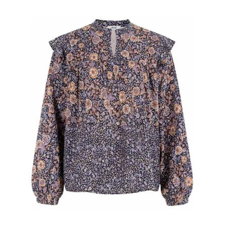 Anna Van Toor Blouse , Paars , Dames , Maat: M