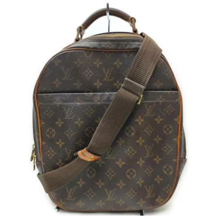 Louis Vuitton Vintage, Pre-owned Leather louis-vuitton-bags Bruin, unisex, Maat:ONE Size