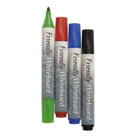 FRIENDLY Whiteboardpenna rund 4/fp - Lyreco - Kontorsmaterial - Pennor - Whiteboardpennor - Rund spets