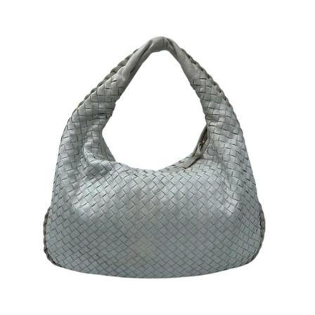 Bottega Veneta Vintage Pre-owned Leather shoulder-Tass , Wit , Dames , Maat: ONE Size Vintage Tassen