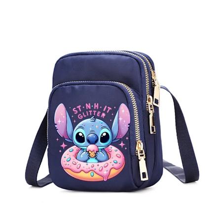 Disney Lilo & Stitch Naiset Laukut Matkapuhelin Käsilaukku Ristipisto Olkalaukku Käsilaukku Naisille Laukut Teinit Käsivarsi Laukku DGG3746