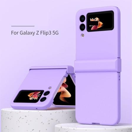 Skal / Case / Fodral För Samsung Galaxy Z Flip3 5g Lila