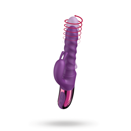 Swirl Rabbit Vibrator - Vuxen.se - Vibrator