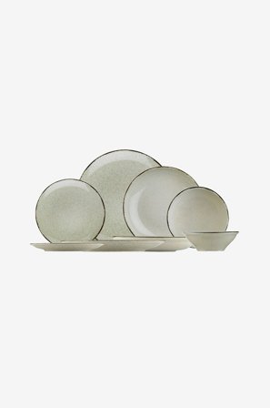 Hermia - Middagsservice Mood (24 dele) - Hvid - Servicesæt - Fra Homeroom