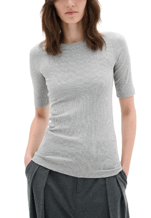 Inwear DagnaIW Melange T-Shirt T-shirts Dam Grå XL