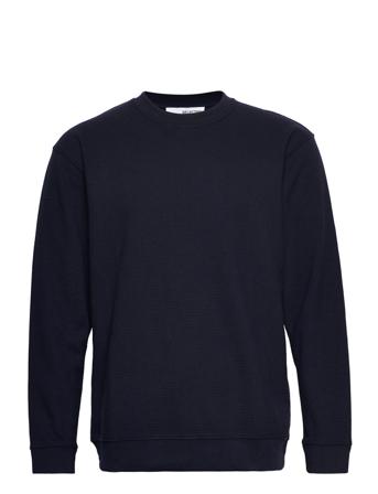 Slhrelaxmorell Crew Neck Sweat W Navy Selected Homme