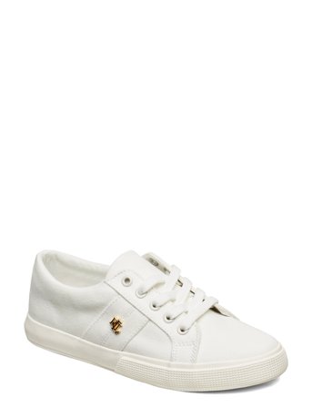 Lauren Ralph Lauren Janson Ii Canvas Sneaker - White - 39