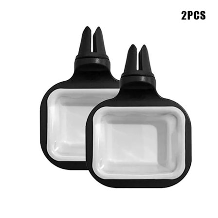 Bärbar såsdoppklämma Creative billuftventilklämma Minisåsdopphållare Praktisk biltillbehör