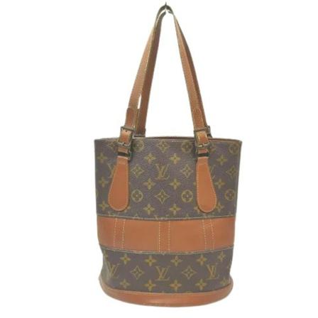 Louis Vuitton Vintage, Pre-owned Canvas louis-vuitton-bags Bruin, Dames, Maat:ONE Size