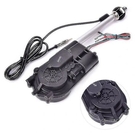 Universal bilradioantenn med automatisk elektrisk antenn[co]