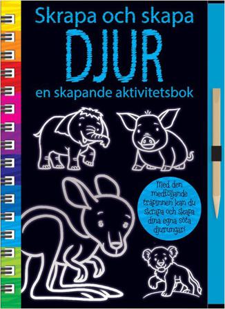 Djur : en skapande aktivitetsbok - Bok av Malin Barthelson - Spiralbunden