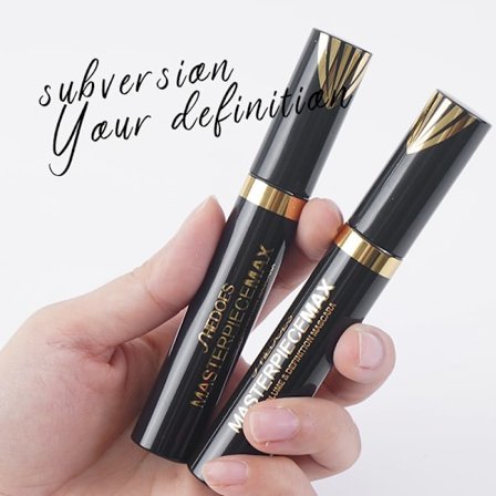 REA Nytt 2-pack Kompatibel med Max Factor Masterpiece Max Mascara Svart 7.2ml Svart Svart Svart Svart Svart