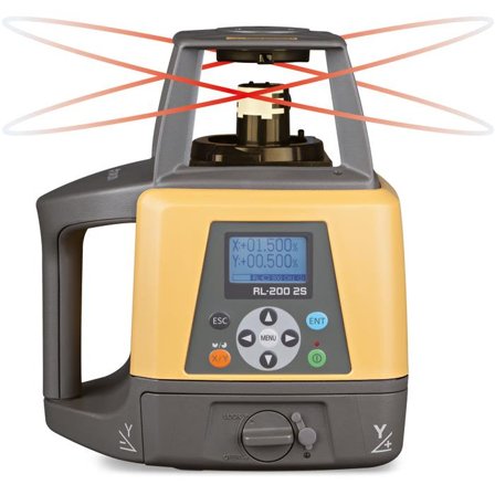 Topcon RL-200 2S Pyörivä laser, Lasertyökalut