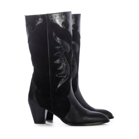 Toral Cowboy laarzen , Zwart , Dames , Maat: 41 EU Cowboylaarzen