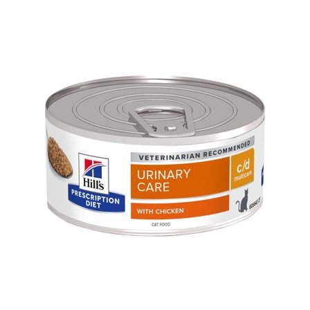 Hill's Prescription Diet C/D Urinary Cibo Umido Pollo Per Gatti