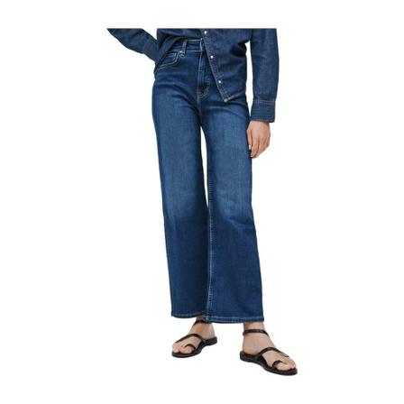 Pepe Jeans, Lexa sky high flared jeans Blauw, Dames, Maat:W26 L30