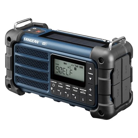 Sangean allväders radio blå