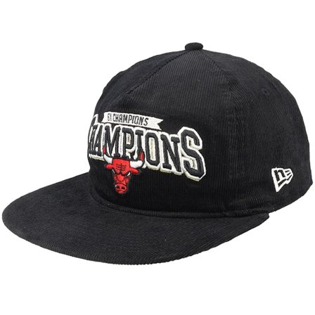 New Era - NBA Musta snapback Lippis - Chicago Bulls League Champions Golfer Black Snapback @ Hatstore