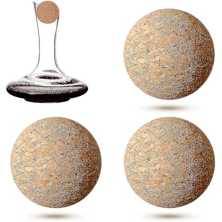 3 st korkproppar för flaskor (6,1 cm)