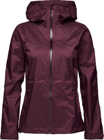 Black Diamond Women's Treeline Rain Shell Women rain jackets Purple M
