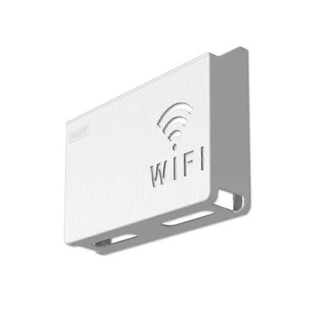 WiFi-reitittimen säilytyslaatikko, seinään asennettava WiFi-säilytyslaatikko, reitittimen säilytyshylly, säilytyslaatikot hylly makuuhuoneeseen 
