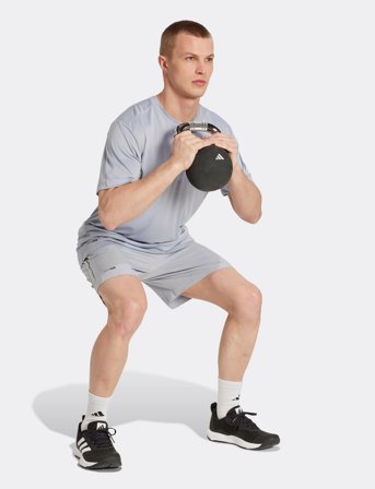 adidas Performance Tech App Gf Tee - Grey - XL