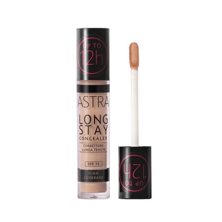 ASTRA MAKEUP LONG STAY CONCEALER Correttore lunga tenuta 002N - NUDE 4,5ml - Correttore