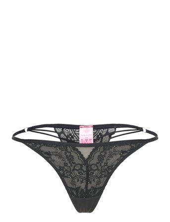 Hunkemöller Sabrina Hl String Tr - Black - L