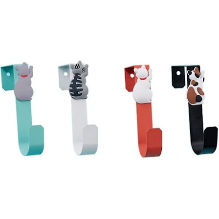 Overdørs Frakkekroge Overdørs Hængere Metal Små Overdørs Hængere