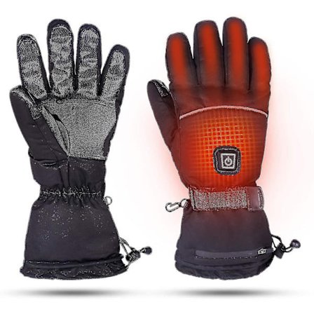 Opvarmede handsker Vinterhandsker til mænd og kvinder 3 varmeniveauer elektrisk