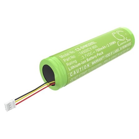 Batteri til trådløst hodesett for Sennheiser Momentum TW2 Ladeetui