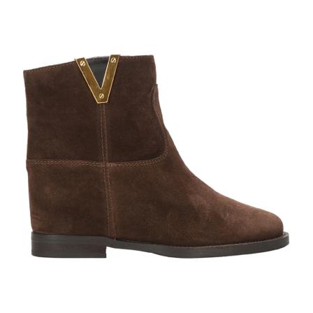 Via Roma 15 Ankle Laarzen , Bruin , Dames , Maat: 41 EU Enkellaarsjes