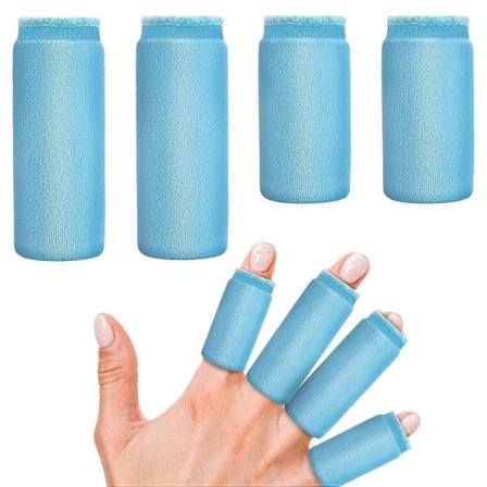 Finger Ice Sleeves Packs, Återanvändbara Finger Kylpåsar, 4 st Finger Gle Ispåsar