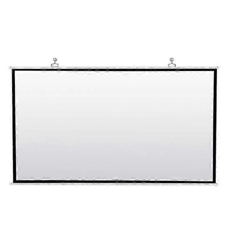 Bærbar Projektorskjerm Kompatibel med Hjemmekino Utendørs HD Hvit Sammenleggbar Anti-Knekk (120 tommer)