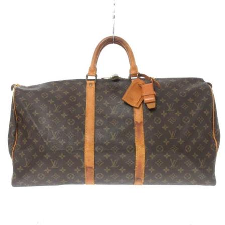 Louis Vuitton Vintage Pre-owned Polyester rejsetasker Brun, Dame Vintage Tasker, Størrelse: ONE Size