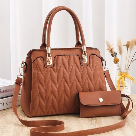 Naisten käsilaukut, muodikkaat olkalaukut timanttikuviolla