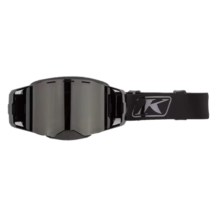 Schneemobilbrille Klim Edge Focus Asphalt-Lt Tinte Focus Schwarz