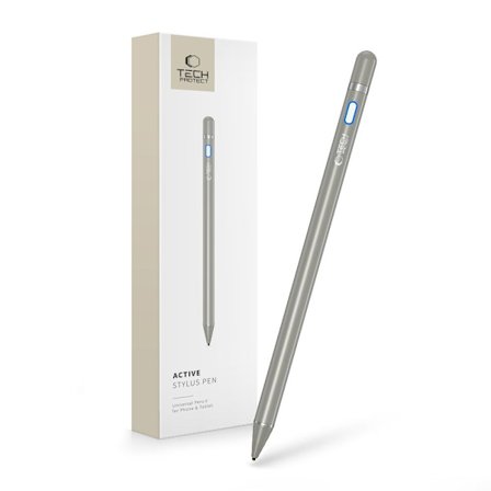 Tech-Protect Active Stylus Touchpenna Titanium