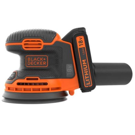 Black & Decker BDCROS18-QW Hiomakone sis. akun ja laturin, Koneet