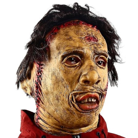 Texas Chainsaw Massacre Leatherface Maske Halloween Horror Kostymefest Cosplay Latexmasker