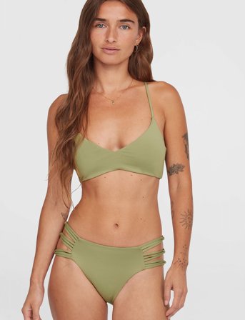 O'neill Huntington Bralette Top - Khaki green - NO LENGTH x 34
