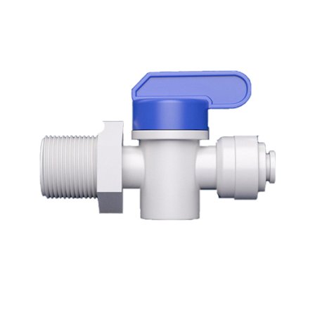 10 st snabbkopplingsset - 1/2" hangänga till 1/4" snabbkoppling kulventil