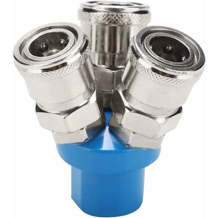 1/3" Typ-C Multi-Sleeve Splitter Koppling Pneumatisk Snabbkoppling (3-vägs)