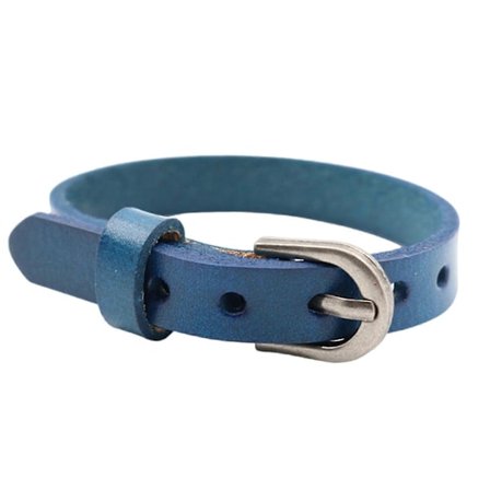 Handgjort Läderarmband Pärlarmband Läderrem Handledssmycken Stilfulla Smycken Läderstruktur Present till Kvinna