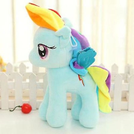 My Little Pony Täytetty Pehmolelu Pehmeä Nalle 25cm Nuket Lasten Syntymäpäivälahja [DB]