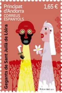Andorra spansk - Populær kultur - Postfrisk frimærke
